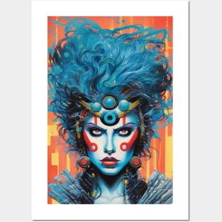 Cybernetic Woman Posters and Art